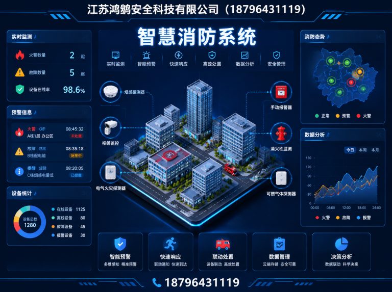上海消防通信指挥展示图