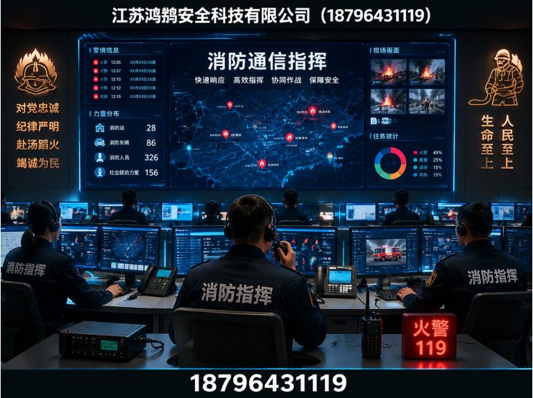 上海智慧消防系统展示图